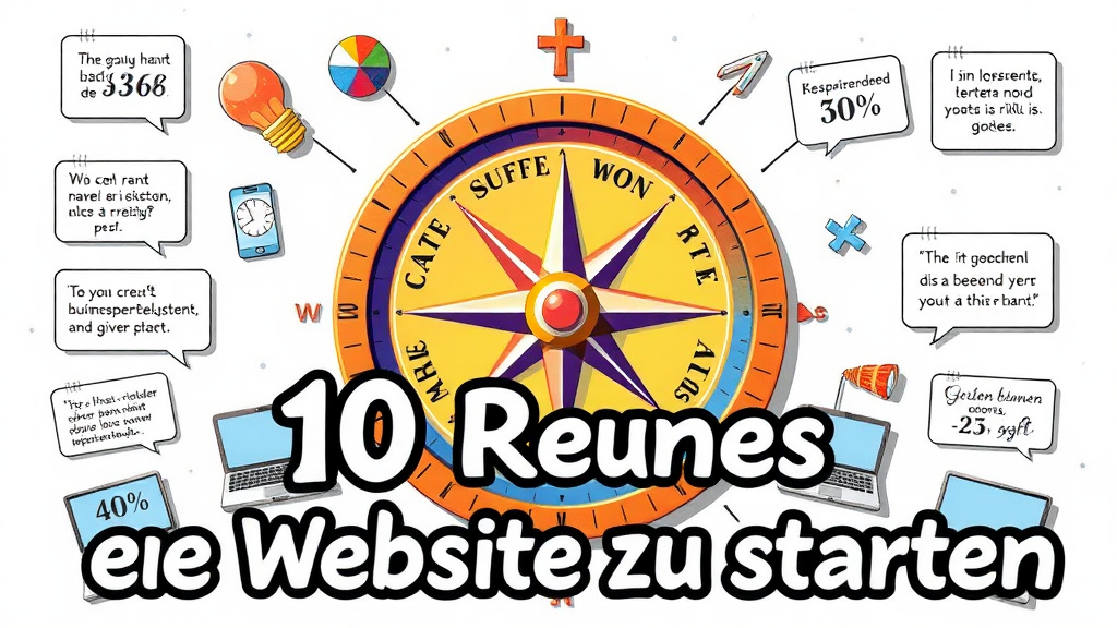 10 Gründe, warum du eine Website starten solltest