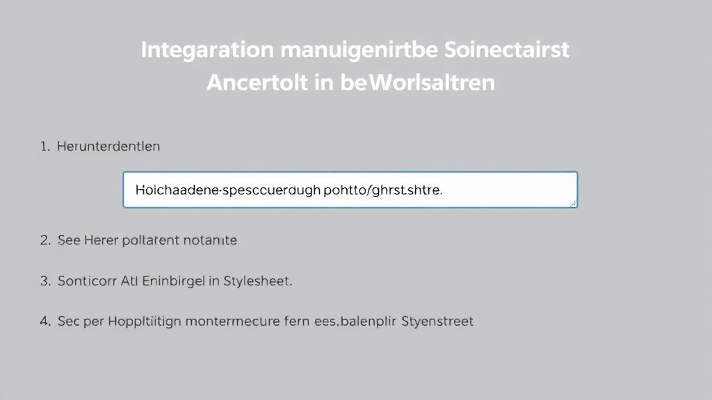 Anleitung zur manuellen Integration benutzerdefinierter Schriftarten in WordPress: Schritte zum Herunterladen, Hochladen und Einbinden im Stylesheet.
